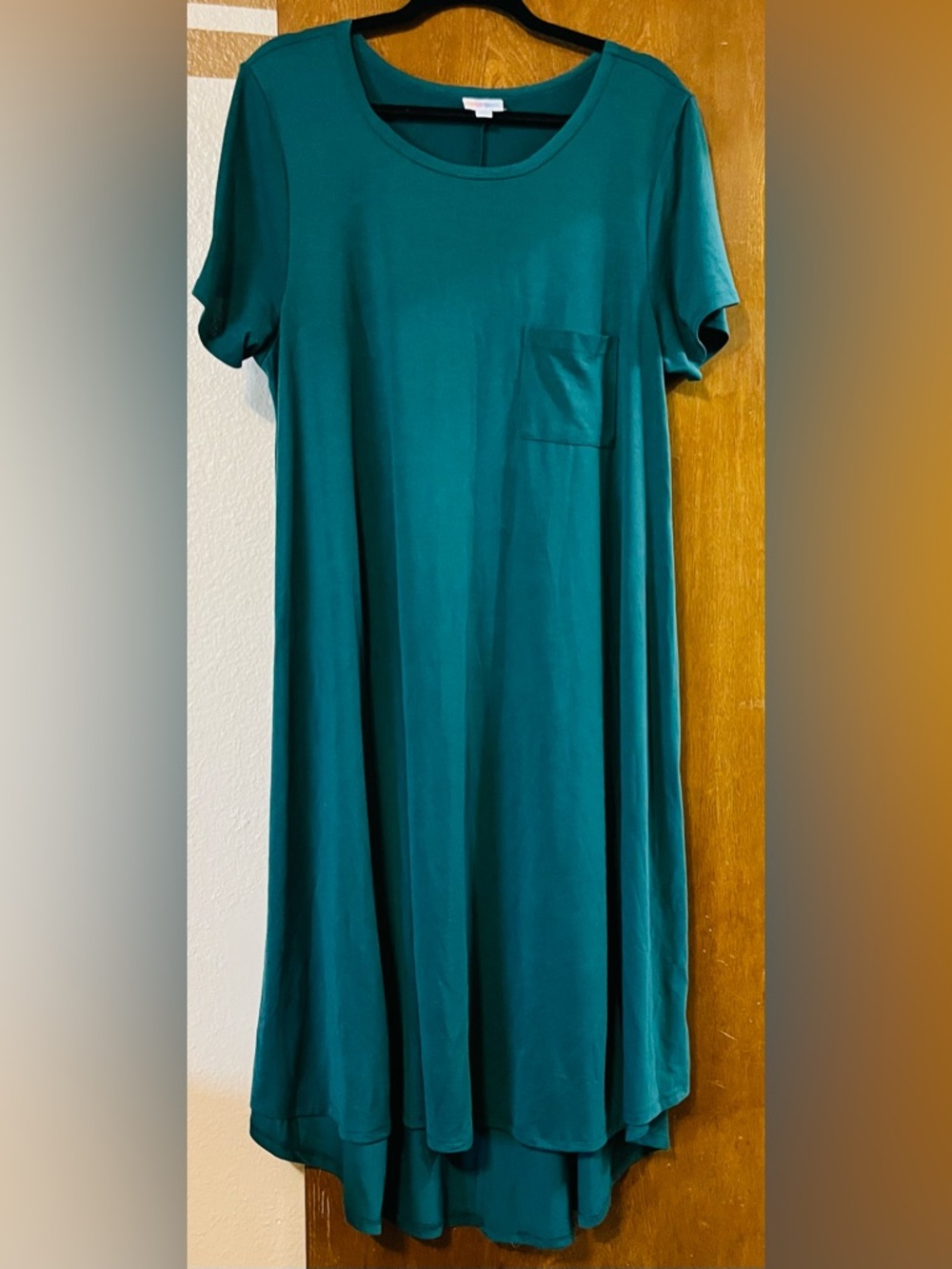 LuLaRoe Carly Teal Dress - Women